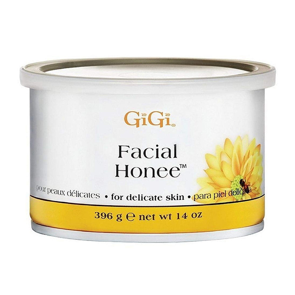 Gigi Facial Honee Wax Jar for Delicate Skin 14Oz (396g)